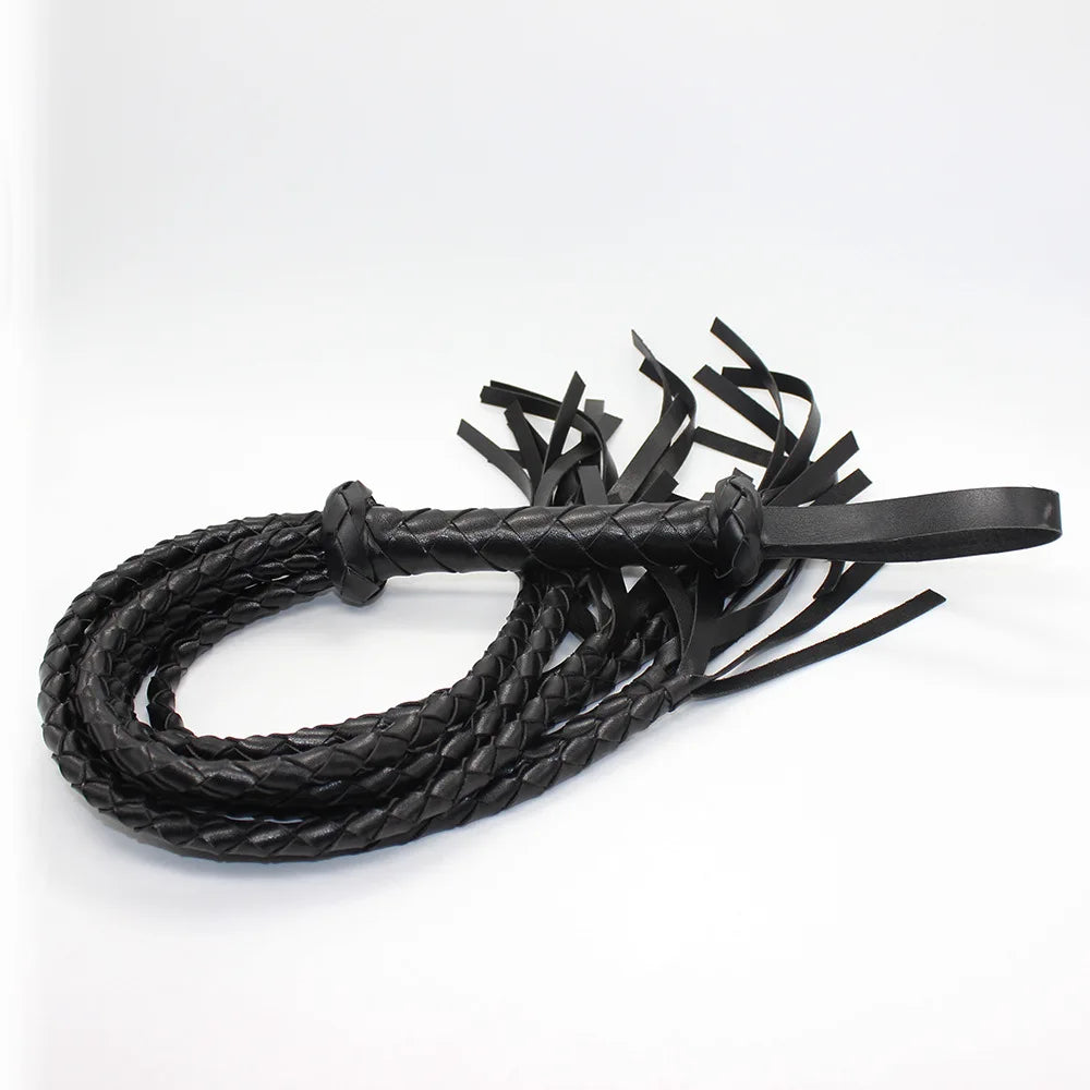 Leather Bondage Fetish Spanking Whip Adult Flogger