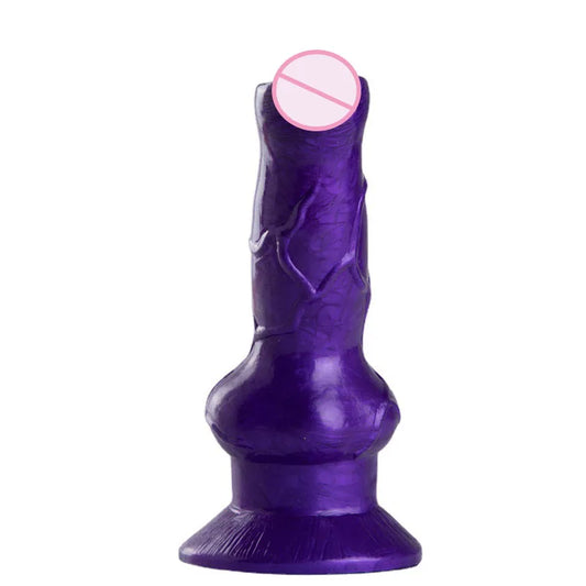 Unisex Masturbator/Anal Plug Massager Simulation Dildo