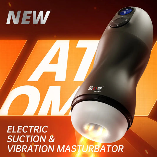 Vacuum Oral Sucking Thermal Automatic Male Masturbator