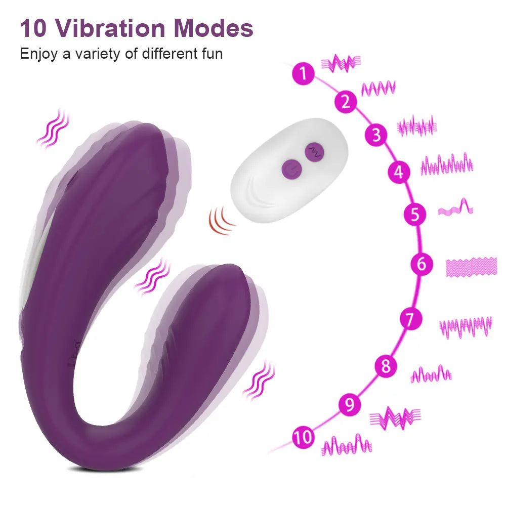 Wireless Clitoral Stimulating G-Spot Wearable Vibrator