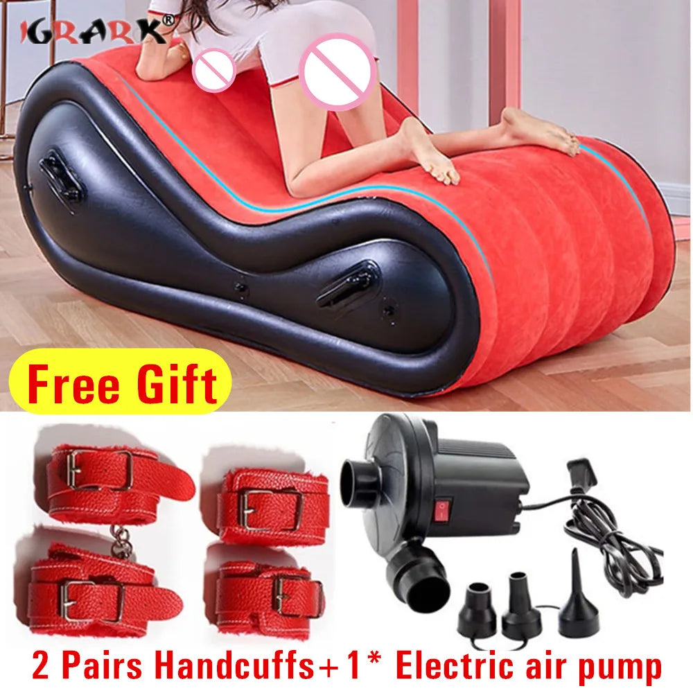 Erotic Bondage Sexual Positions Inflatable Love Chair