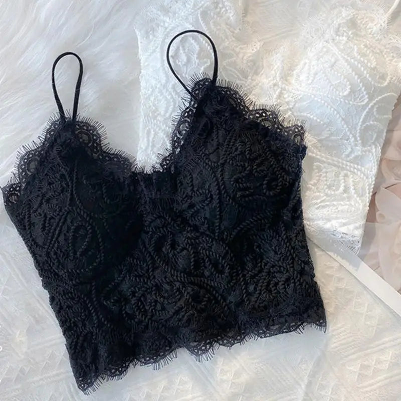 Crop Tops Sexual Lace Chest Wrap Underwear