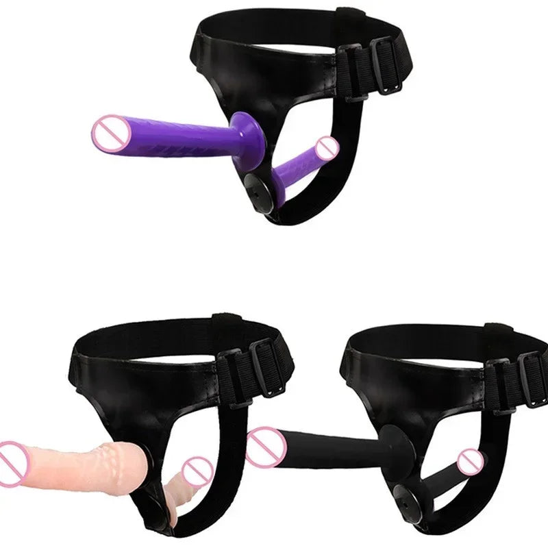 Realistic Fetish Strapon Dildo Panties Body Harness