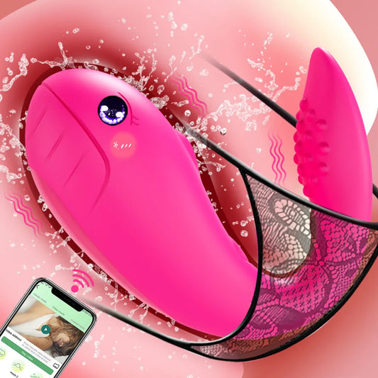 Bluetooth Remote Control G-Spot Egg Massager Vibrator