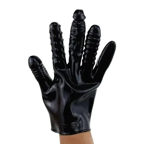 BDSM Vagina/Anal Vibrating Masturbation Sexual Finger Glove