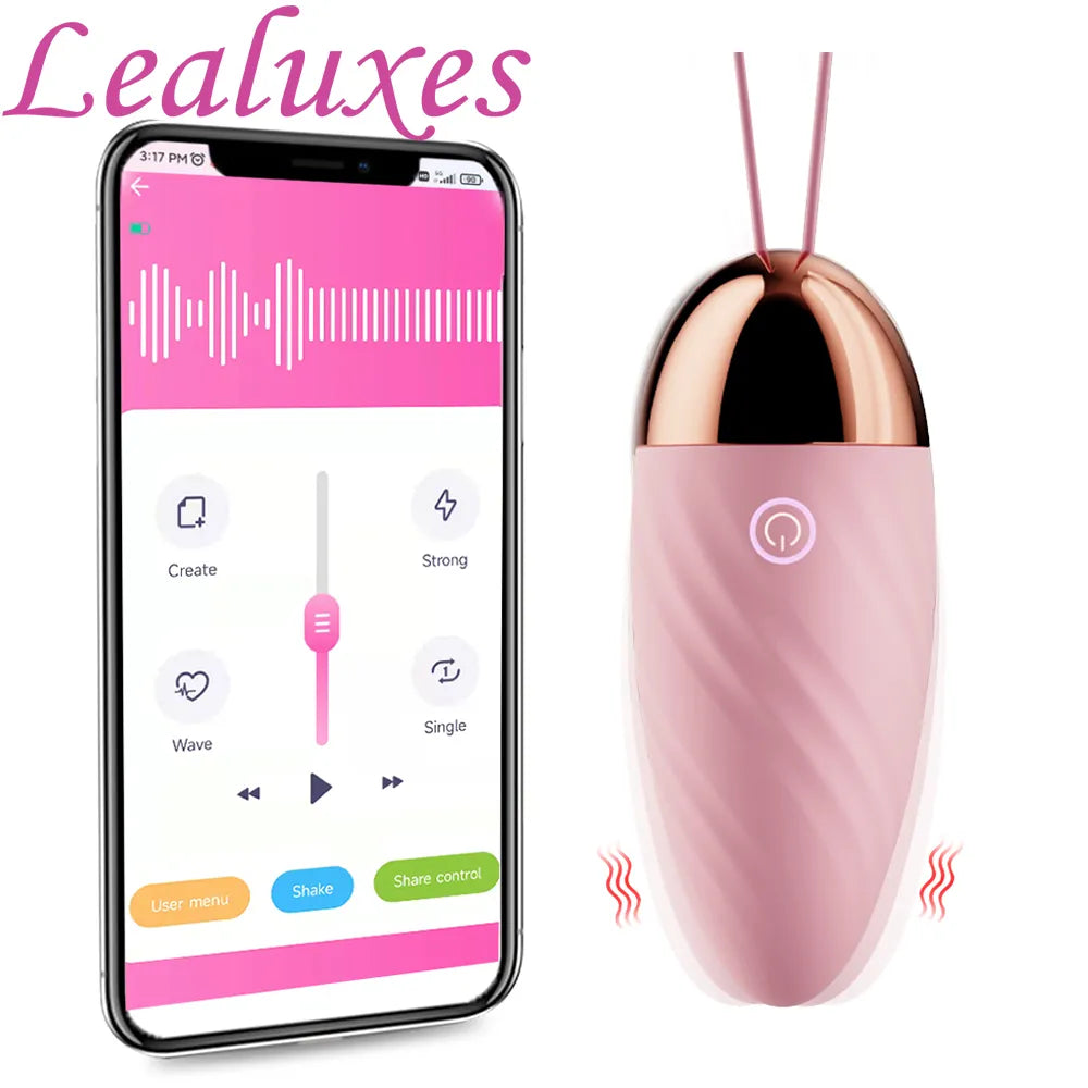 Bluetooth APP Remote Control Panties Vibrating Egg