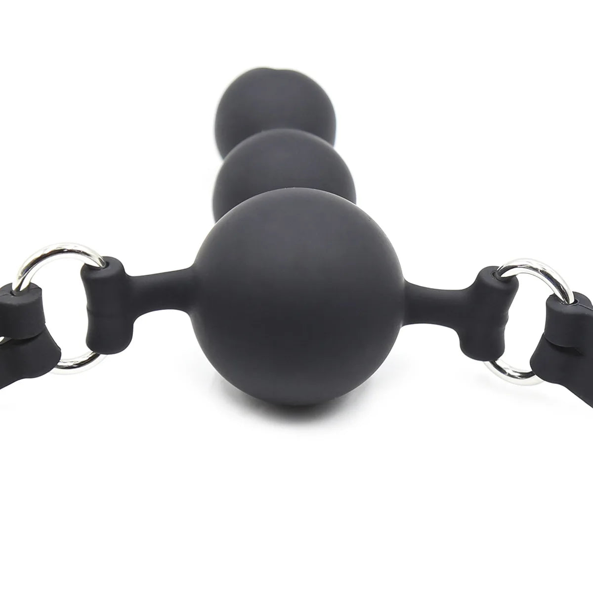 BDSM Open Mouth Silicone Ball Penis Gag Restraints