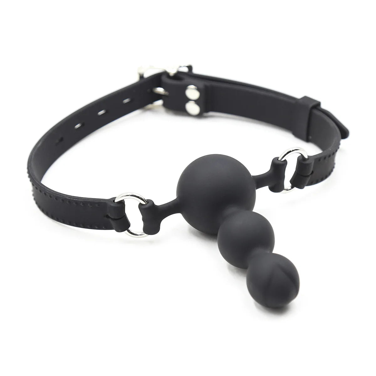 BDSM Open Mouth Silicone Ball Penis Gag Restraints