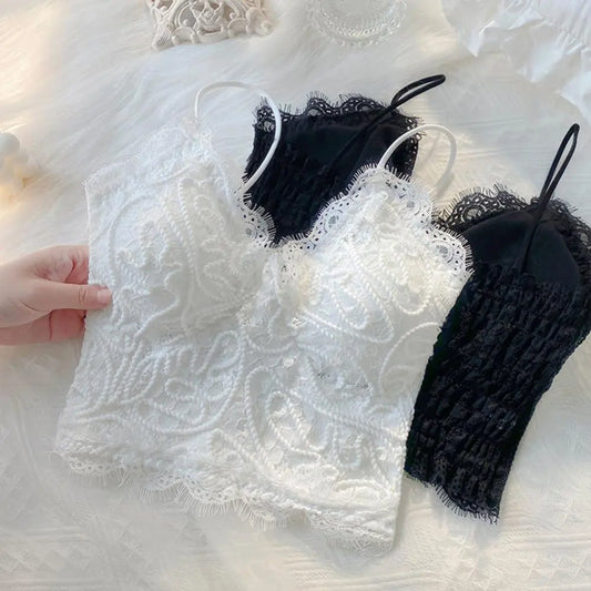 Crop Tops Sexual Lace Chest Wrap Underwear